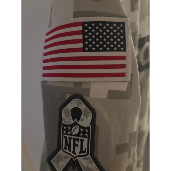 NWT NikeSalute to Service On‑Field Cleveland Browns Tee  Cam Check Pattern SZ M - Picture 6 of 9